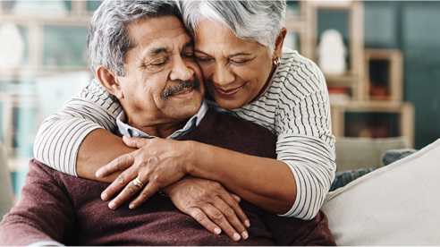 patient with a member of their support network