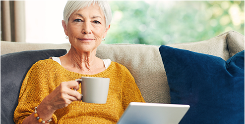 patient with support resources